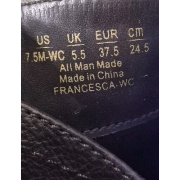 Life Stride Francesca Boot Riding Knee High Adjustable Women's Size 7.5 Wide - Picture 6 of 7